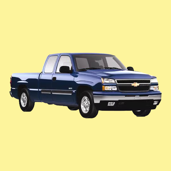 Chevy Silverado 1500 Extended Cab Precut Window Tint Kit (2019–2025)