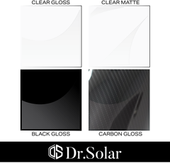 PAINT PROTECTION FILM (PPF) PRECUT - BLACK GLOSS