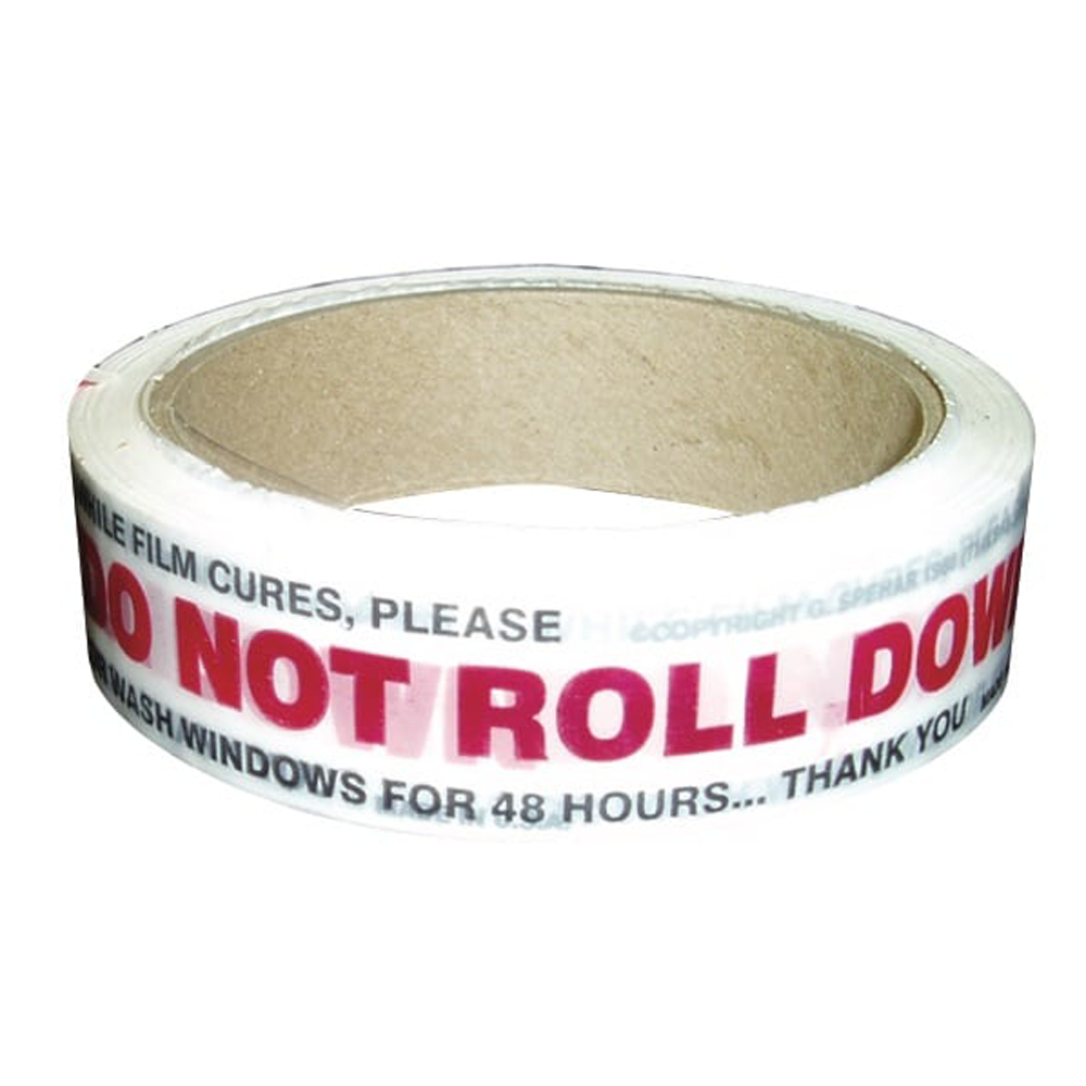Do Not Roll Down Tape (200 Per Roll) Main image